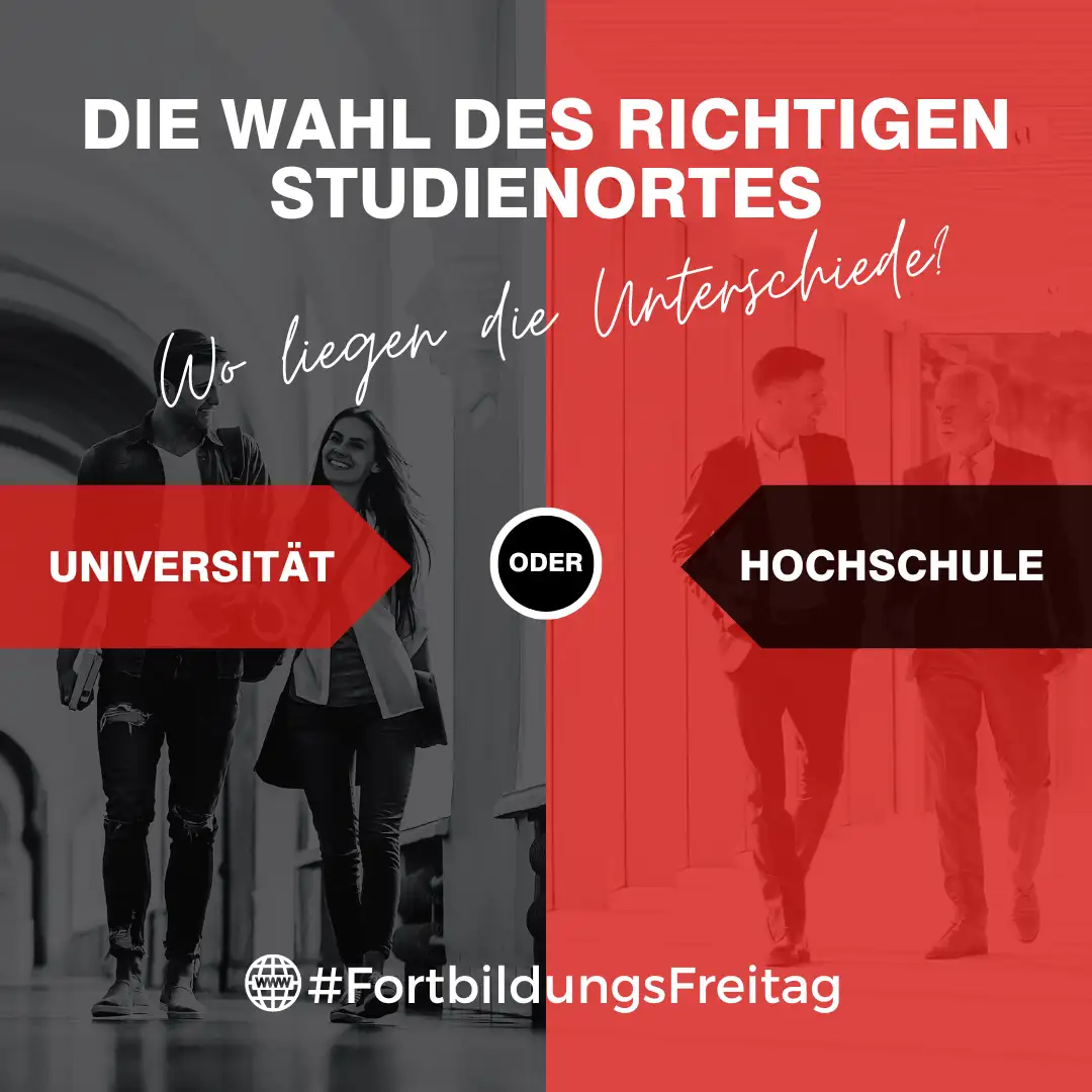 Die Wahl des richtigen Studienortes: Hochschule oder Universität für berufsbegleitende Studien?